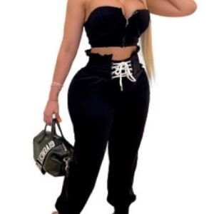 Two piece high waisted set